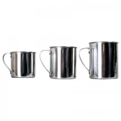 Basic Nature Polished Stainless Steel Mug
