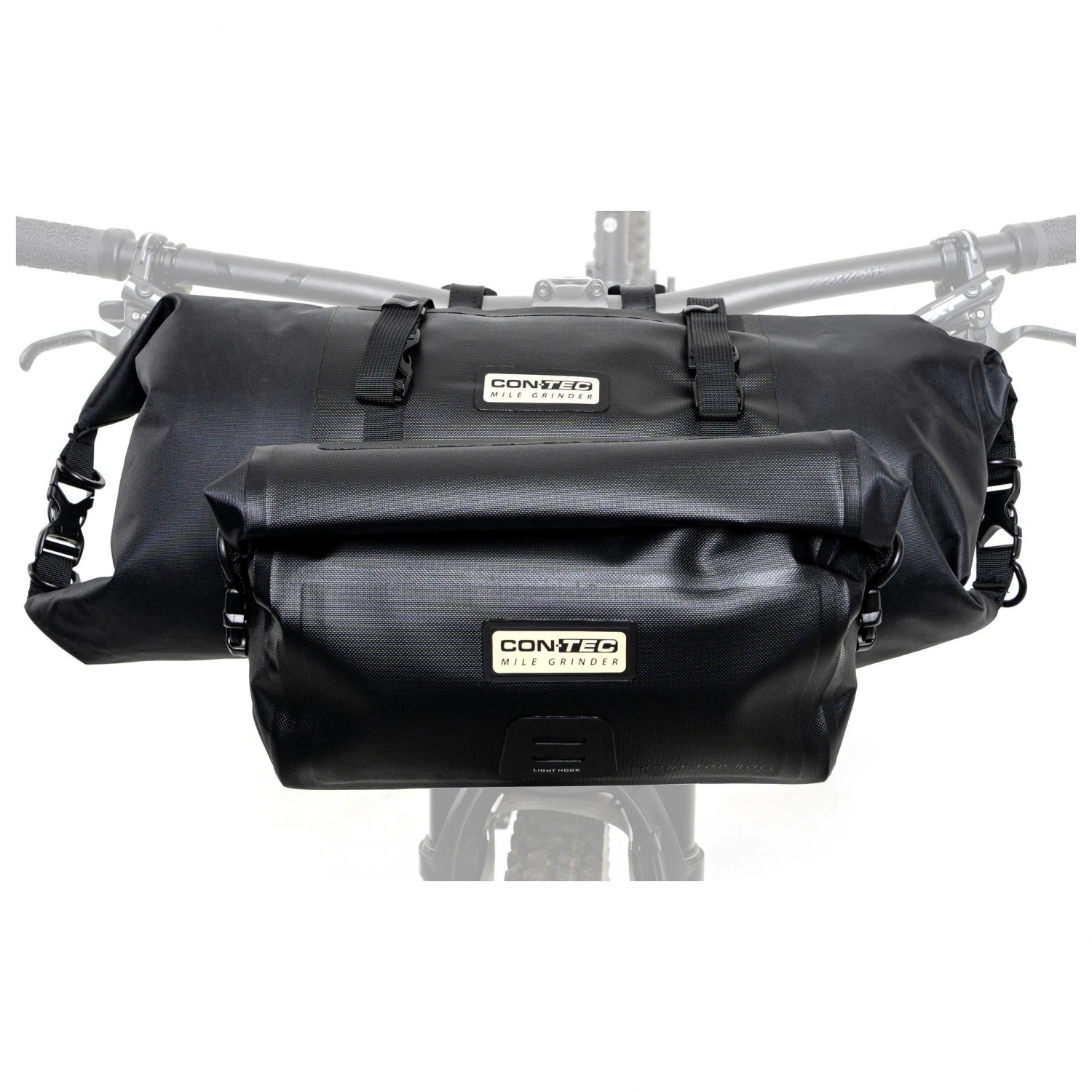 Contec Handlebar Bag Mile Grinder - Front 8+4 - Handlebar Bag 3 Contec Handlebar Bag Mile Grinder - Front 8+4 - Handlebar Bag