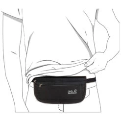 Jack Wolfskin Document Belt De Luxe - Hip Bag -Outdoor Equipment Shop jack wolfskin document belt de luxe hip bag detail 3