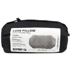 Klymit Luxe Pillow - Pillow -Outdoor Equipment Shop klymit luxe pillow pillow detail 6