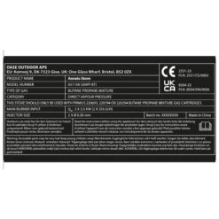 Outwell Annatto Stove - Gas Stove -Outdoor Equipment Shop outwell annatto stove gas stove detail 7