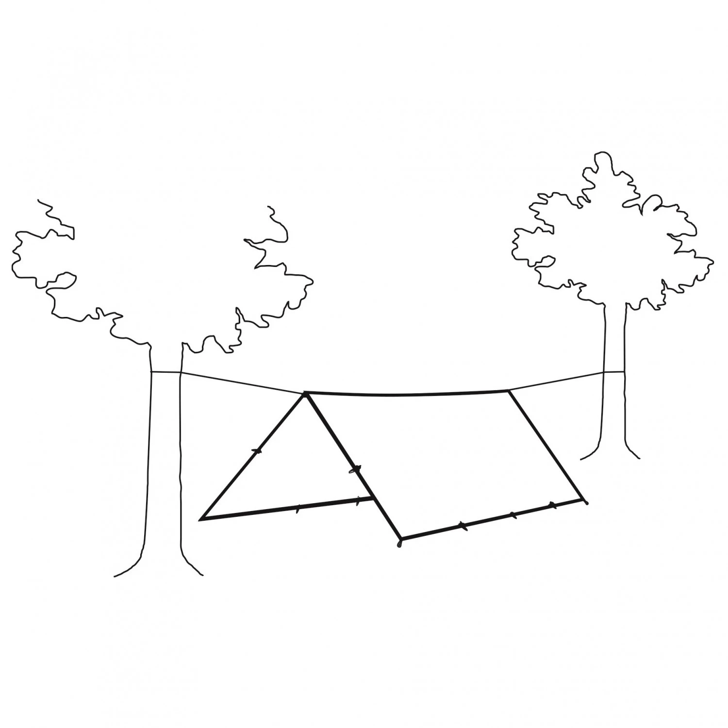 Robens Tarp 4 X 4 Trail Range - Tarp 8 Robens Tarp 4 X 4 Trail Range - Tarp - Image 6