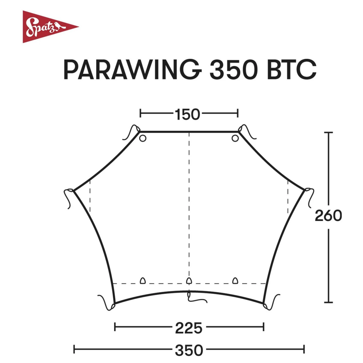 Spatz Parawing 350 BTC - Tarp 4 Spatz Parawing 350 BTC - Tarp - Image 2