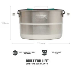 Stanley Adventure Base Camp Cook Set - Pot -Outdoor Equipment Shop stanley adventure base camp cook set pot detail 4