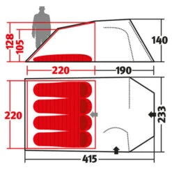 Wechsel Intrepid 4 - 4-person Tent 17 Wechsel Intrepid 4 - 4-person Tent -Outdoor Equipment Shop wechsel intrepid 4 4 person tent detail 8